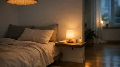 Schmaler Nachttisch fürs kleine Schlafzimmer: so findest du die perfekte Lösung