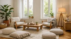 Wohnzimmer ohne Sofa: 5 clevere Alternativen, die wirklich gemütlich sind