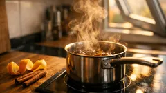 Zitrus und Zimt auskochen: der schnelle Dufttopf, der deine Wohnung sofort gemütlich macht