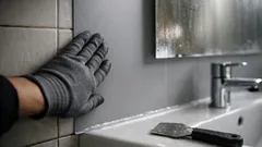 Bad renovieren ohne Baustelle: So verschwinden alte Fliesen in einem Wochenende